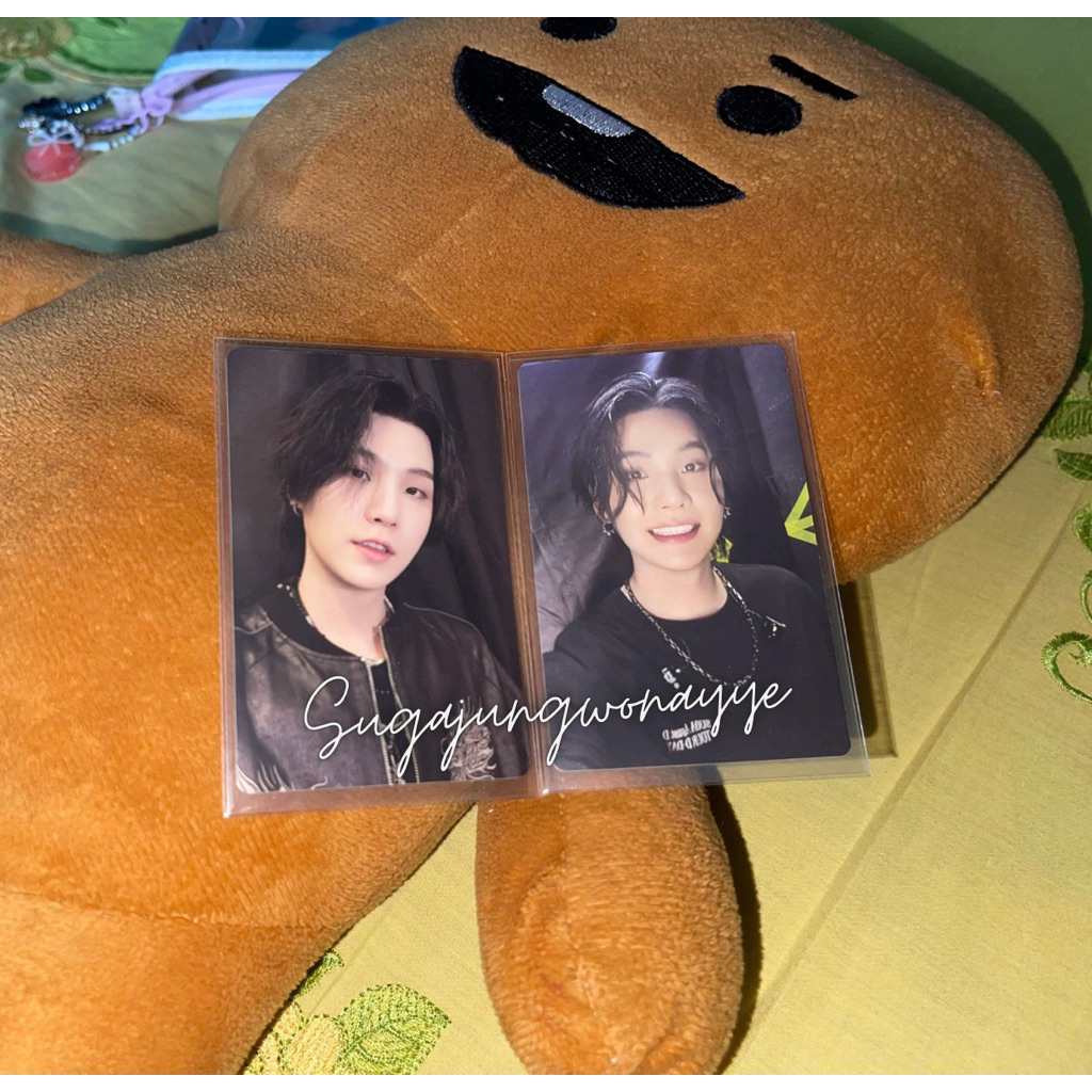(Beli 2 free 1 pc official) Photocard Official BTS Yoongi || Suga || Agustd D-day The Original (READ