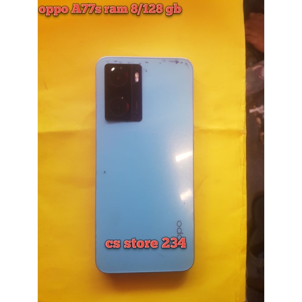 oppo A77s ram 8/128 gb