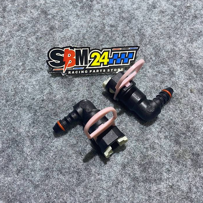 COPCOPAN SELANG BENSIN NEPEL CONEKTOR KONEKTOR SELANG BENSIN 10MM UNIVERSAL 1PCS