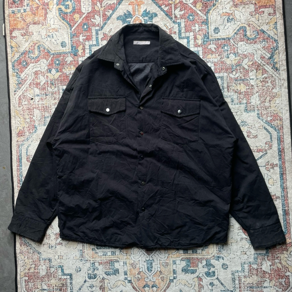 A plus trucker suede jacket