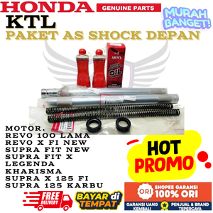 KTL PAKET AS SHOCK DEPAN ASLI HONDA SUPRA FIT NEW,AS SHOCK DEPAN ASLI HONDA REVO LAMA,AS SHOCK DEPAN