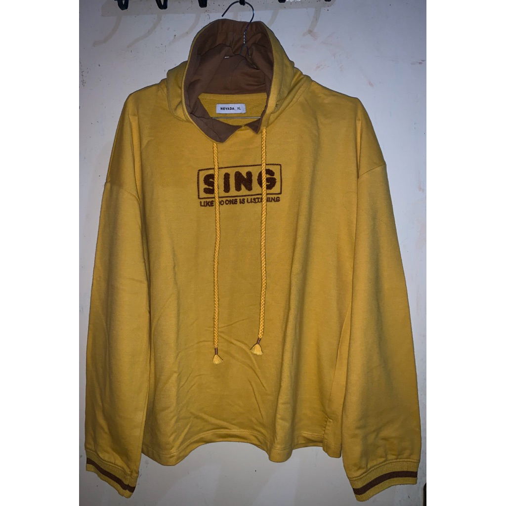 (PRELOVED) Hoodie Crop Wanita