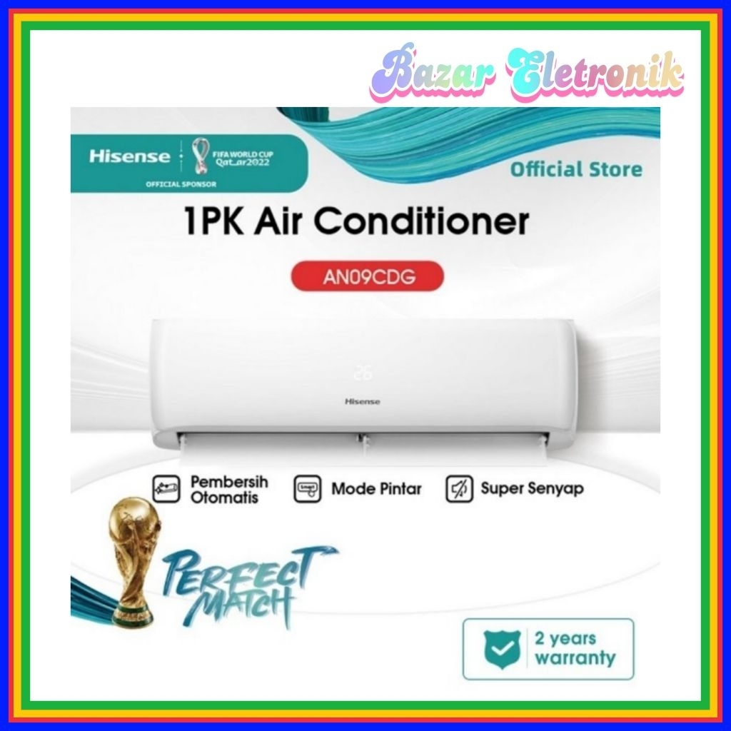 AC HISENSE 09 CDG / AC HISENSE 1 PK