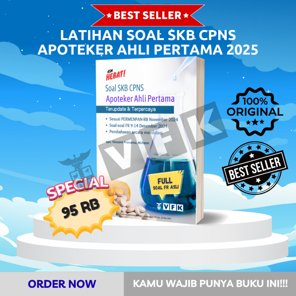 BUKU SOAL SKB CPNS APOTEKER 2025