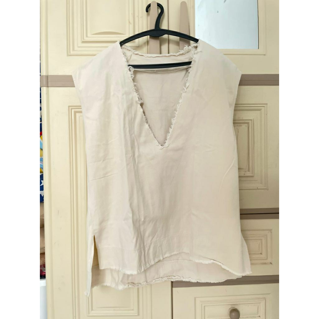 PL vest rompi outer denim