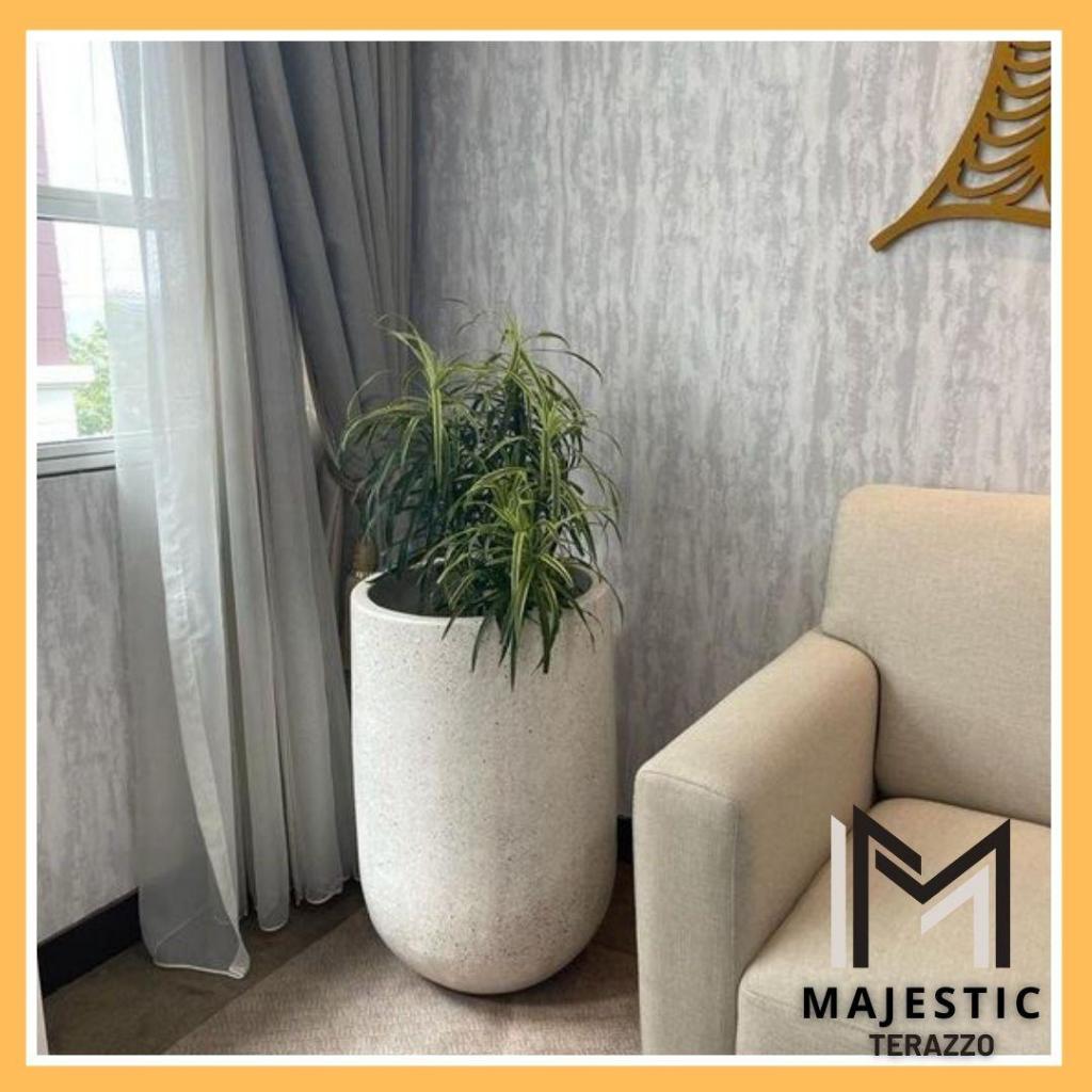 Pot Teraso Tanaman Hias| Pot Teraso Model Kapsul