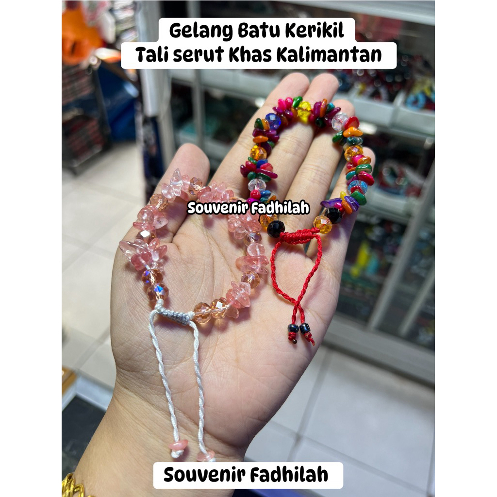 Gelang Batu Krikil Khas Kalimantan