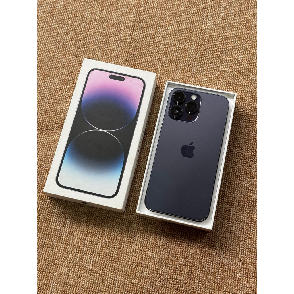 Iphone 14 pro max 128gb dual sim fisik resmi beacukai dus original