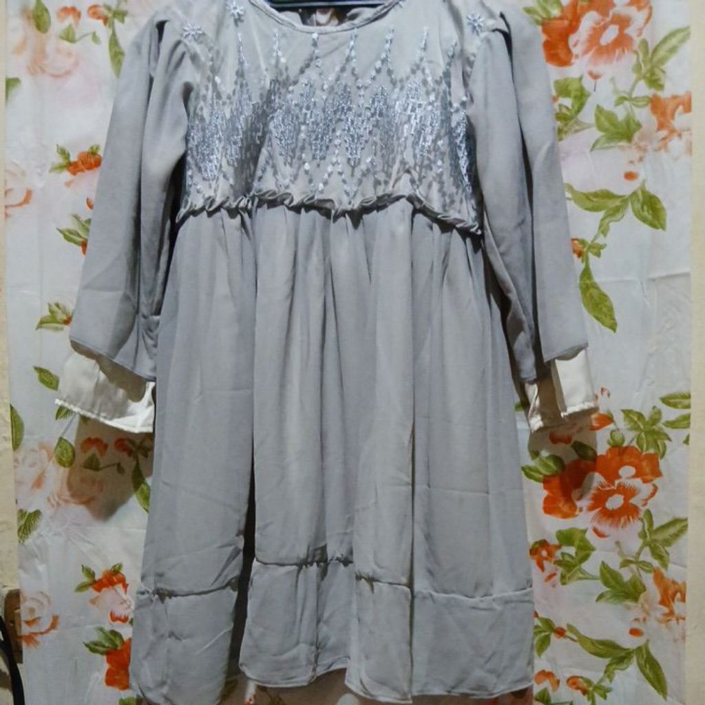 baju gamis  anak tanggung