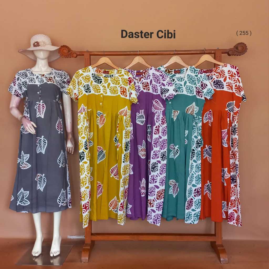 Daster Cibi By Putri Diana Batik Busui Bahan Rayon Halus Terbaru Terlaris