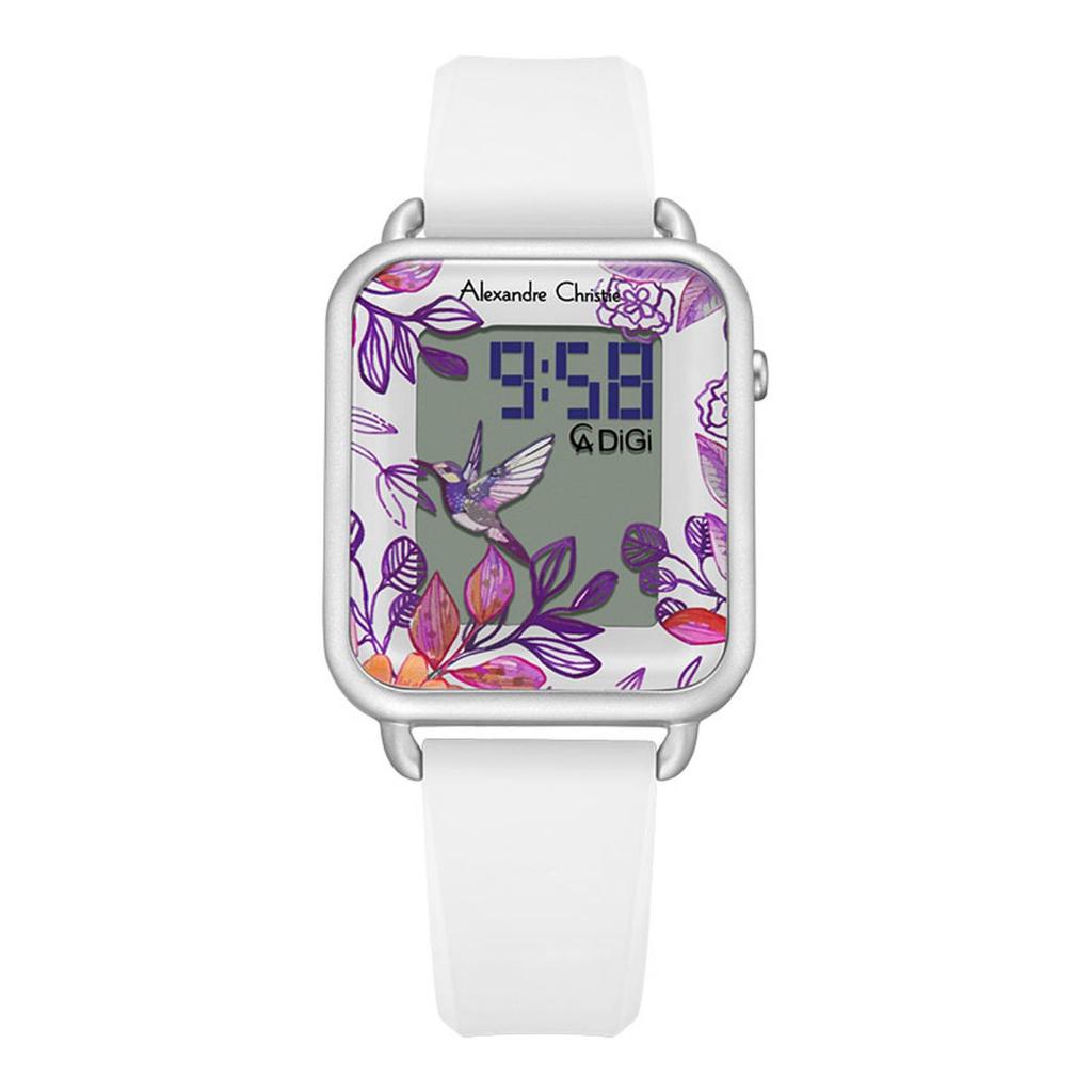 Jam Tangan Wanita Alexandre Christie AC9378 AC 9378 New White Original Garansi Resmi 1 Tahun