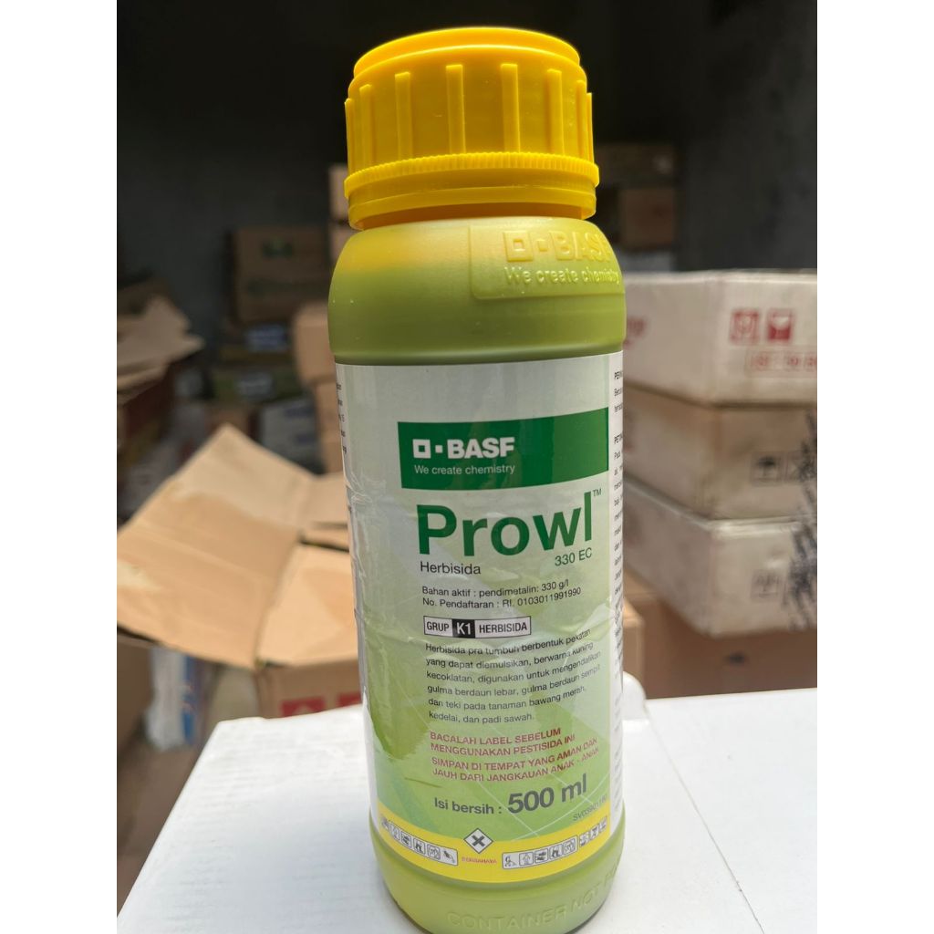 Prowl 330EC 500ml Herbisida Pembasmi Rumput Untuk tanaman Bawang, Kedelai, dan Padi Sawah