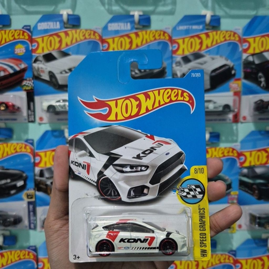 HOT WHEELS FORD FOCUS RS PUTIH
