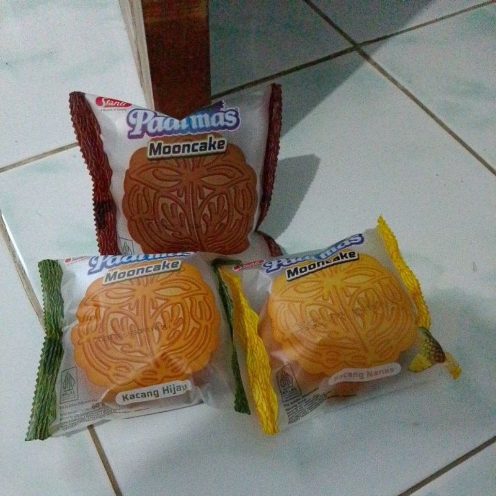 Padimas Mooncake Rasa Kacang Coklat 60g