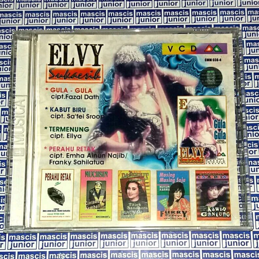 VCD Dangdut Elvy Sukaesih - Gula Gula ft. Cucu Cahyati Titiek Shandora Puri Rahayu Lia Ardila Muchsi