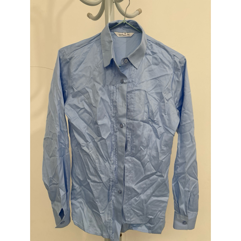 Kemeja Biru Langit Polos