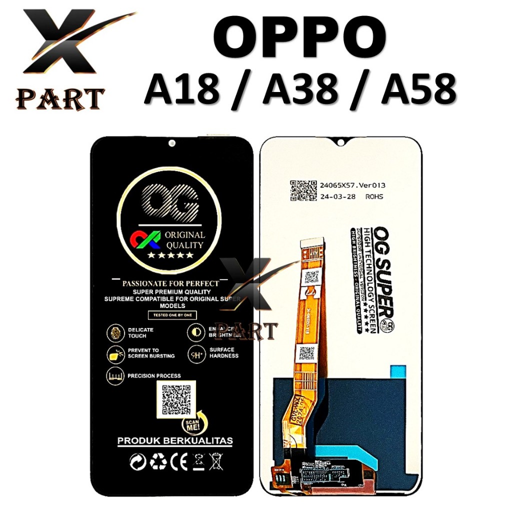 LCD TOUCHSCREEN OPPO A18 / A38 / A58 ORIGINAL 100%