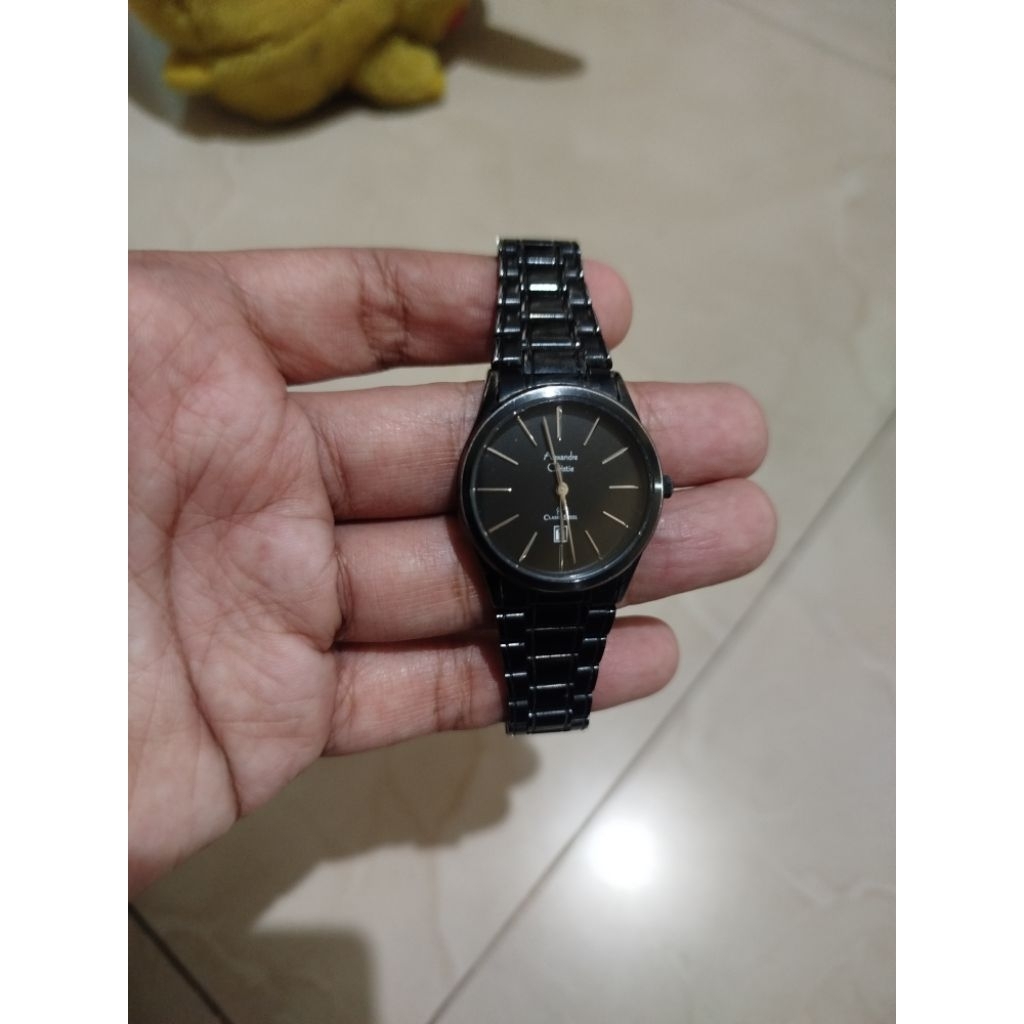 jam Alexandre Christie original second cewek untuk tangan kecil