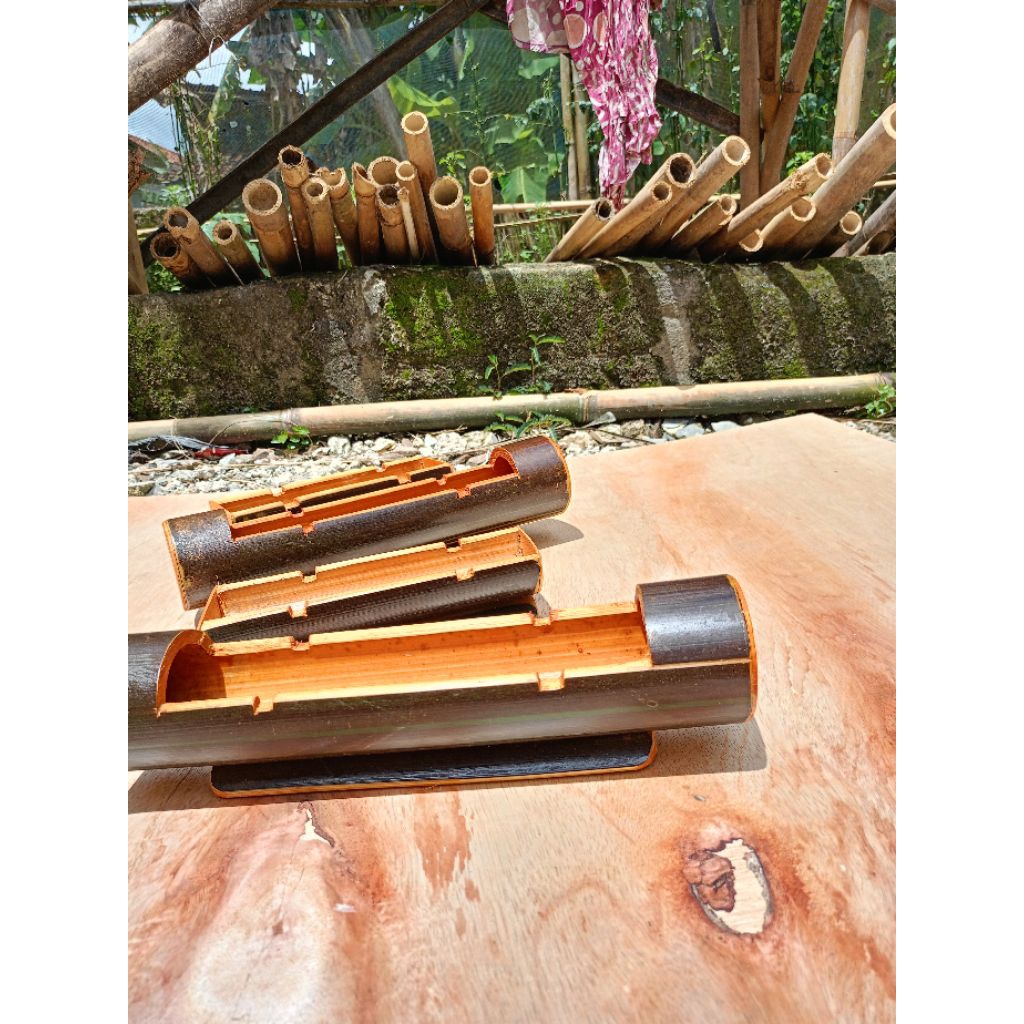 Asbak bambu unik ukuran jumbo asbak bambu Wulung asbak Sekar rokok