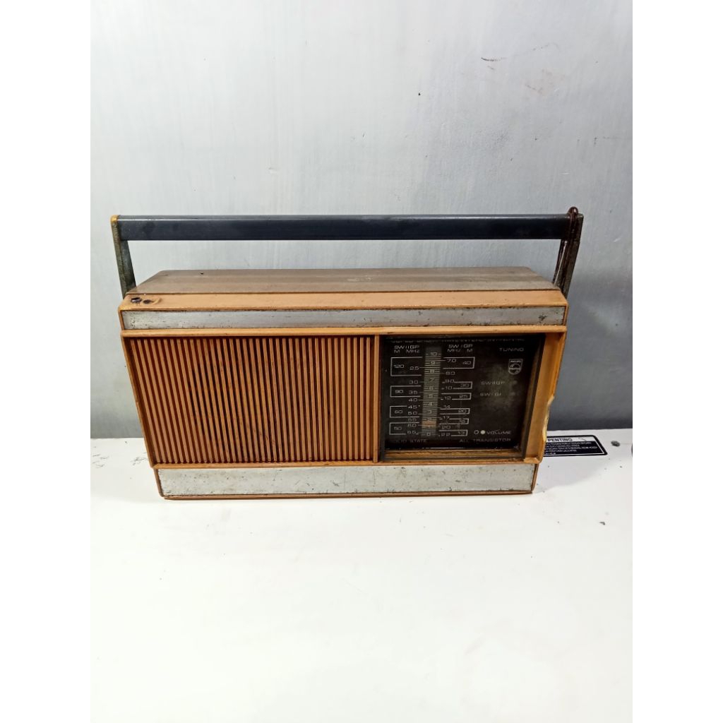 Radio Philips jadul vintage lawas antik Second