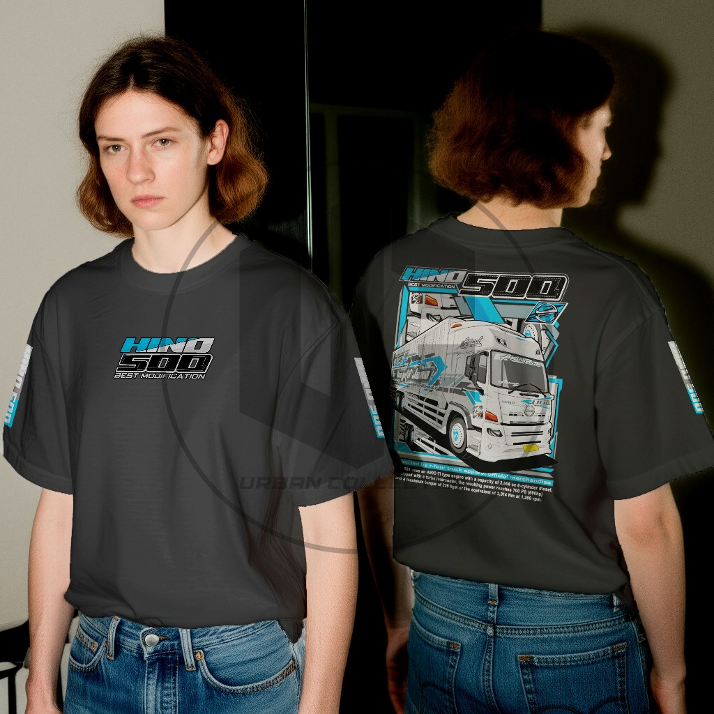 RFR069 - kaos truk hino 500/kaos truk terlaris/kaos truk terbaru