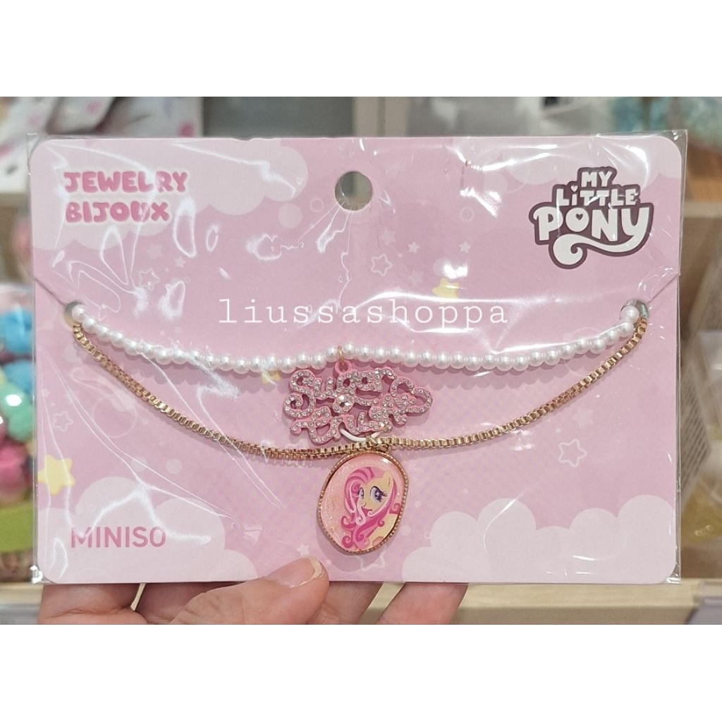 Kalung Miniso - My Little Pony Collection Necklaces (2 pcs)