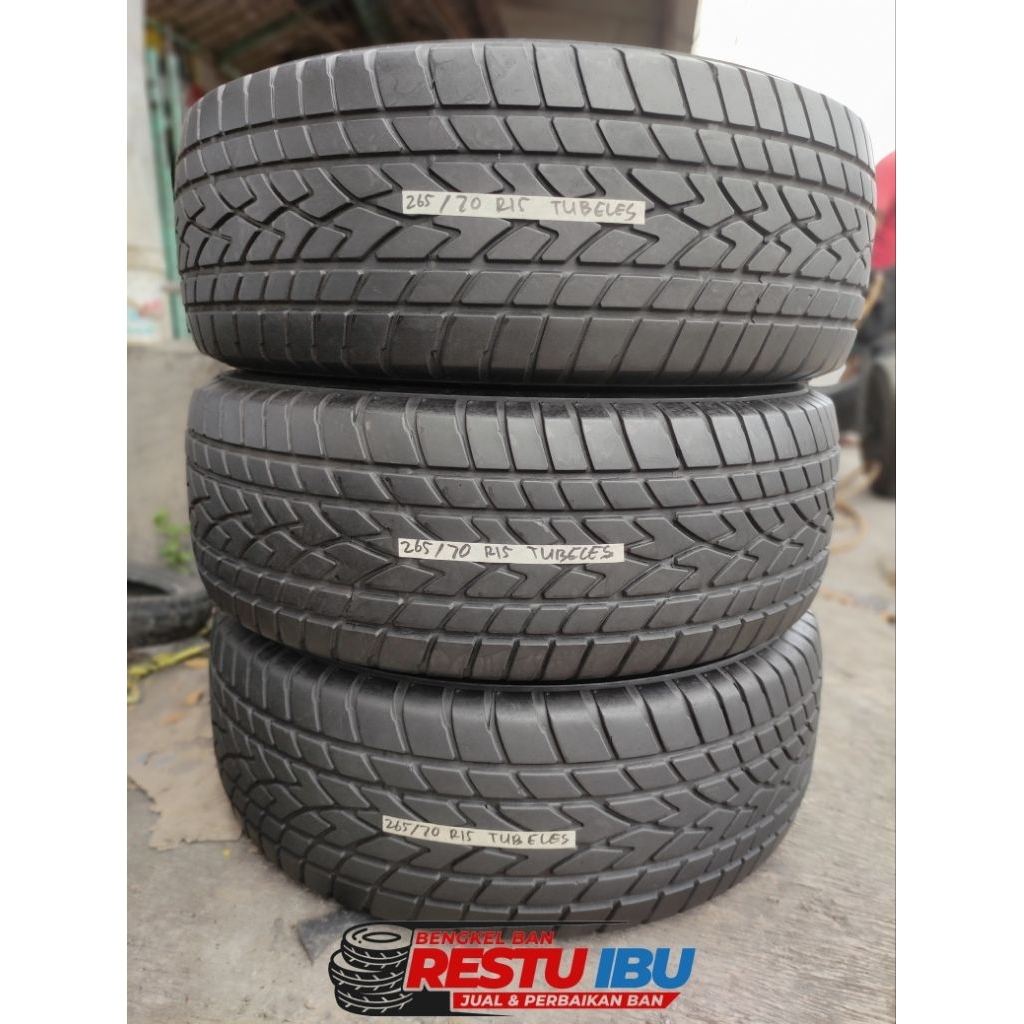 Ban Tubeles Bridgestone Dueler HTS 265/70 R15