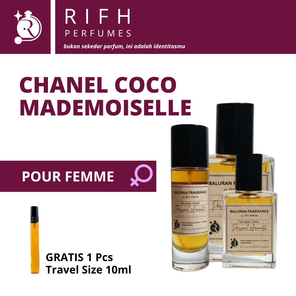 RIFH - CHANEL COCO MADEMOISELLE Parfum 35/50ml Floral Long-Lasting