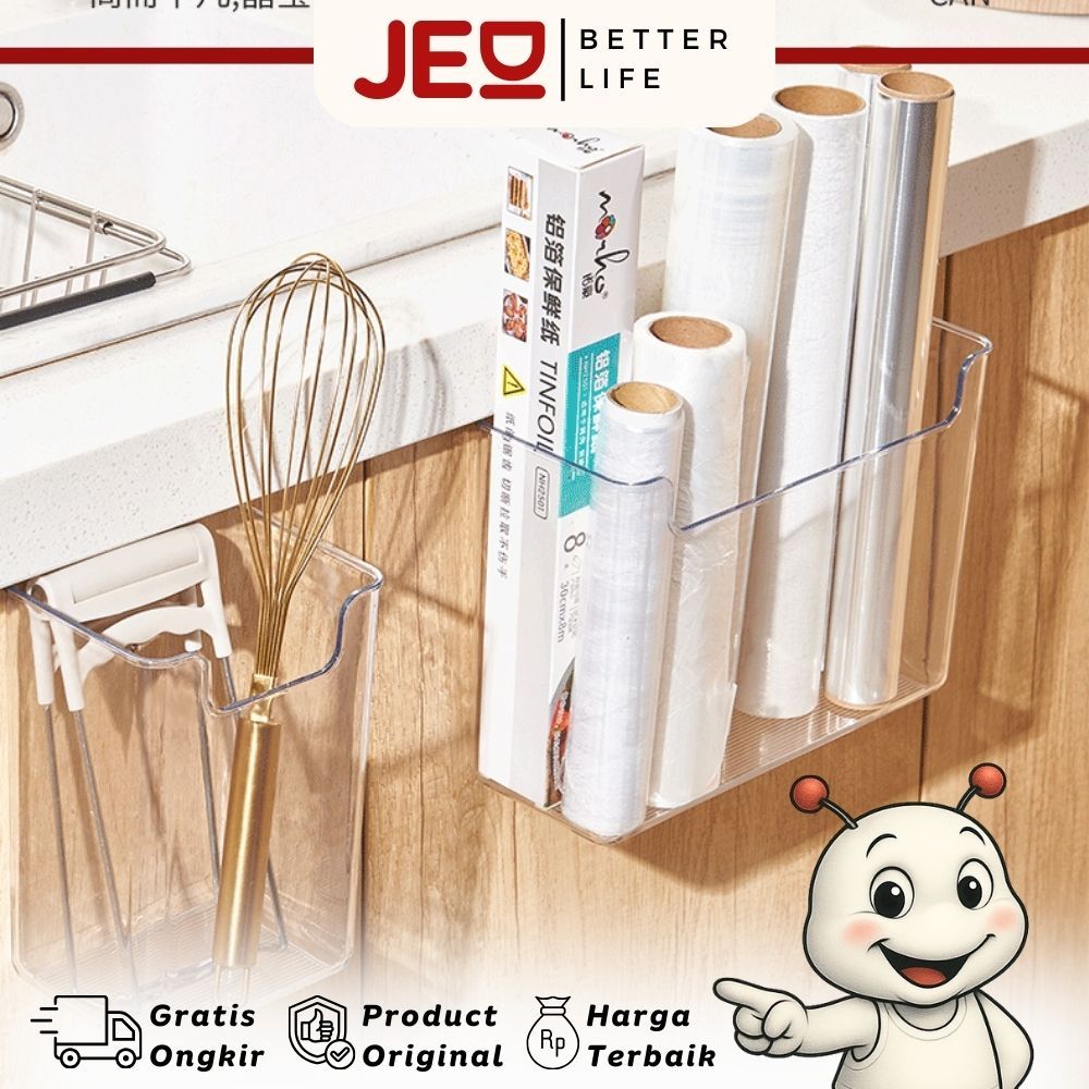 JEDI Head tier Holder Perfume Makeup Rak Organizer Gantung Tempel Serbaguna Kotak Penyimpanan Tempel