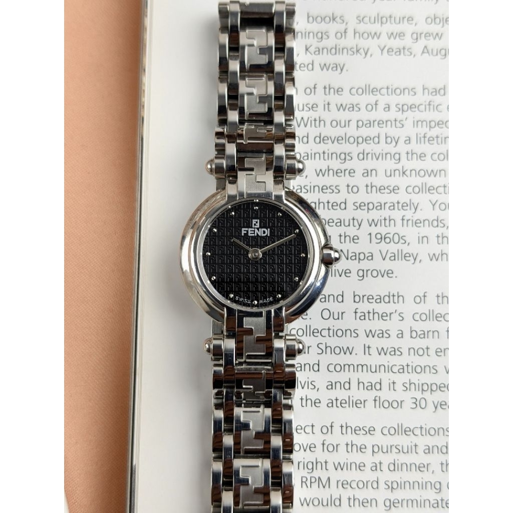 Jam Tangan Wanita Fashion Fendi 750L Preloved (Mint Condition), Vintage Ladies Watch