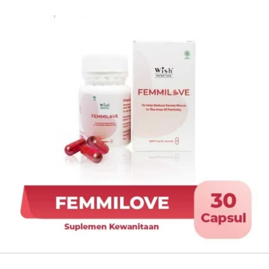 WISH FEMMILOVE BY DOKTER BOYKE / SUPLEMEN KEWANITAAN ORIGINAL PRODUK