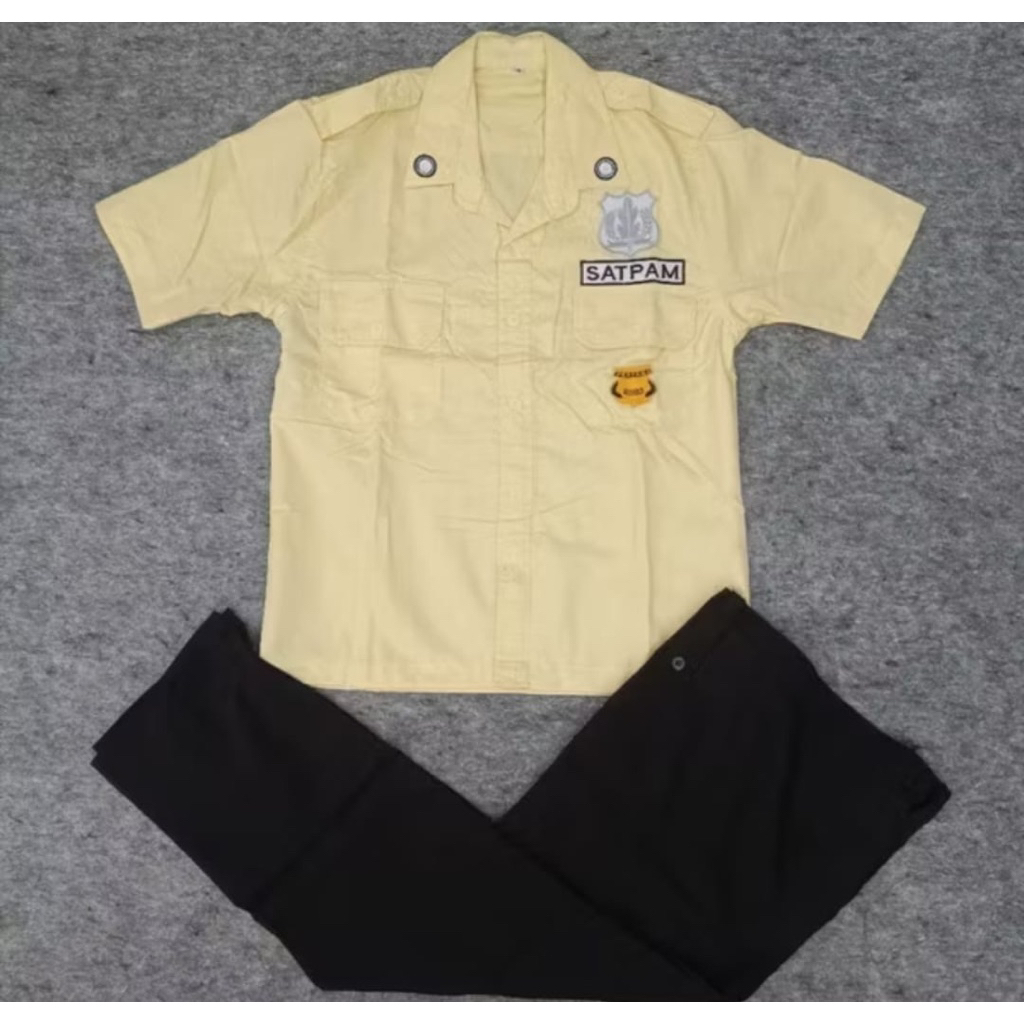 Seragam security lengkap