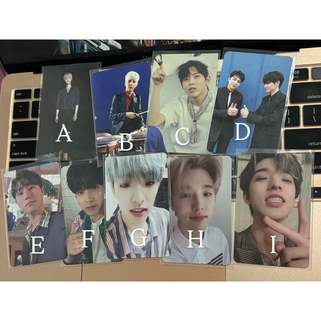 PHOTOCARD OFFICIAL DAY6 JAE YOUNGK WONPIL DOWOON SUNGJIN