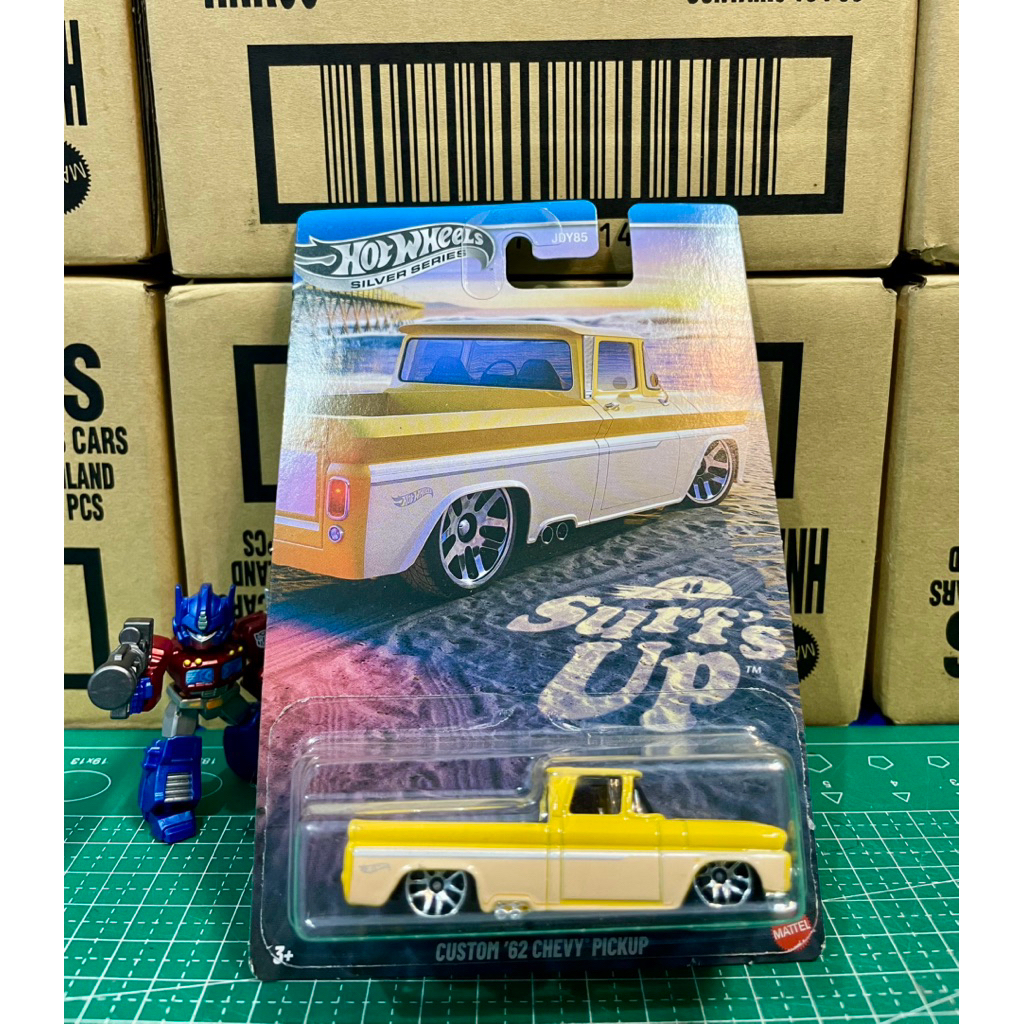 Hot wheels Costum 62 Chevy Pickup SURF’S UP, hw pick up