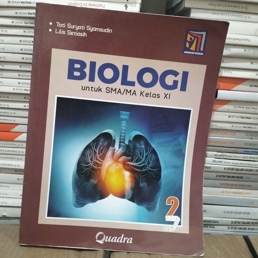 BIOLOGI UNTUK SMA/MA KELAS 11 KIRIKULUM MERDEKA QUADRA