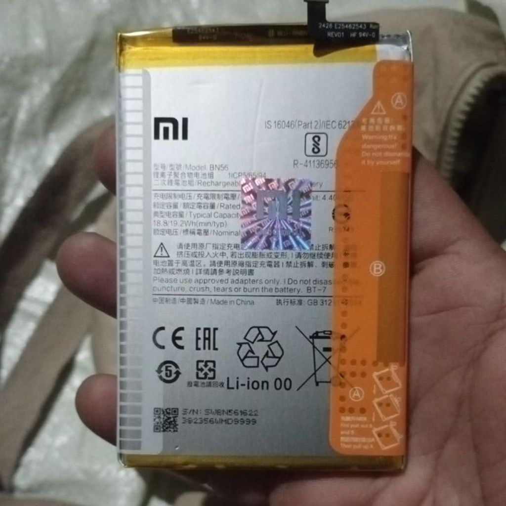 Batre Batray Xiomi 9C/9A