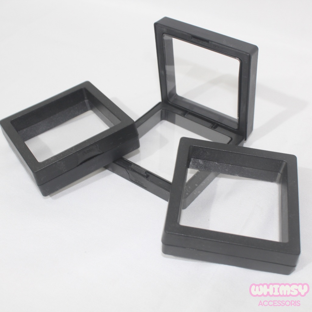 Kotak Penyimpanan Perhiasan Anti Debu Transparan (Arctic Deer) / Jewelry Box Plastik Elastis Anti Ok