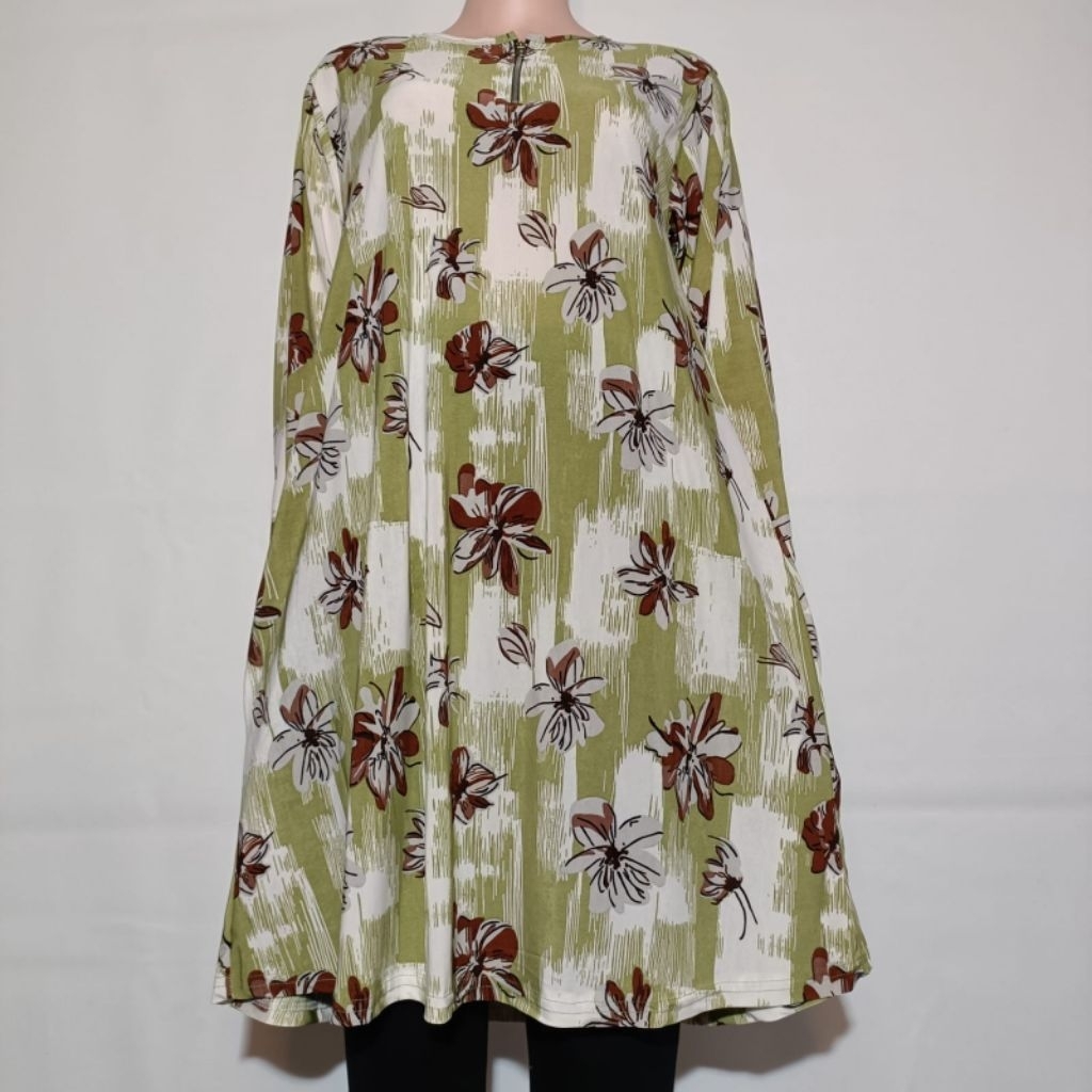 TUNIK 01 SUPER JUMBO JERSEY KOREA/ BLOUSE ATASAN WANITA DEWASA