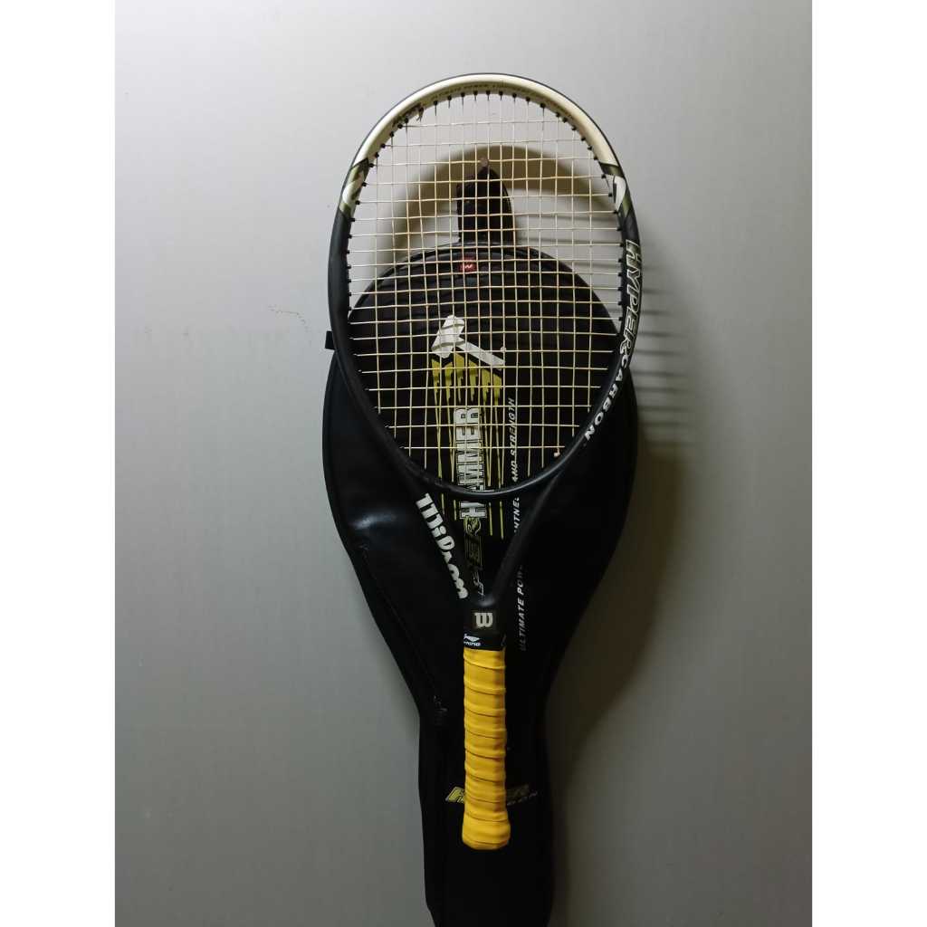 Raket Tenis Preloved Wilson Hyper Hammer 5.3 Kualitas Original Mulus