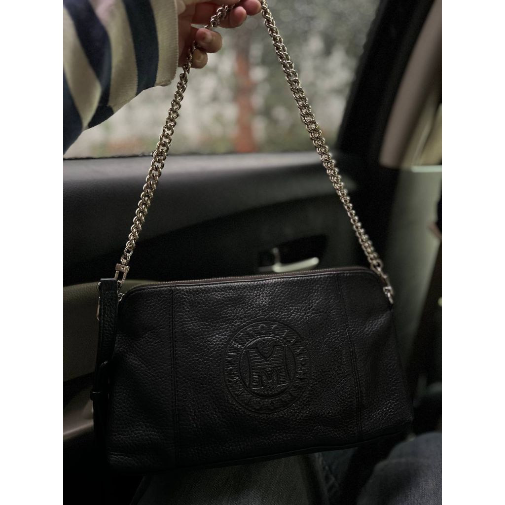 Slingbag Metro City Original | Kulit Asli | Bisa di shoulder & bisa di sling | Tas Bekas Preloved Se