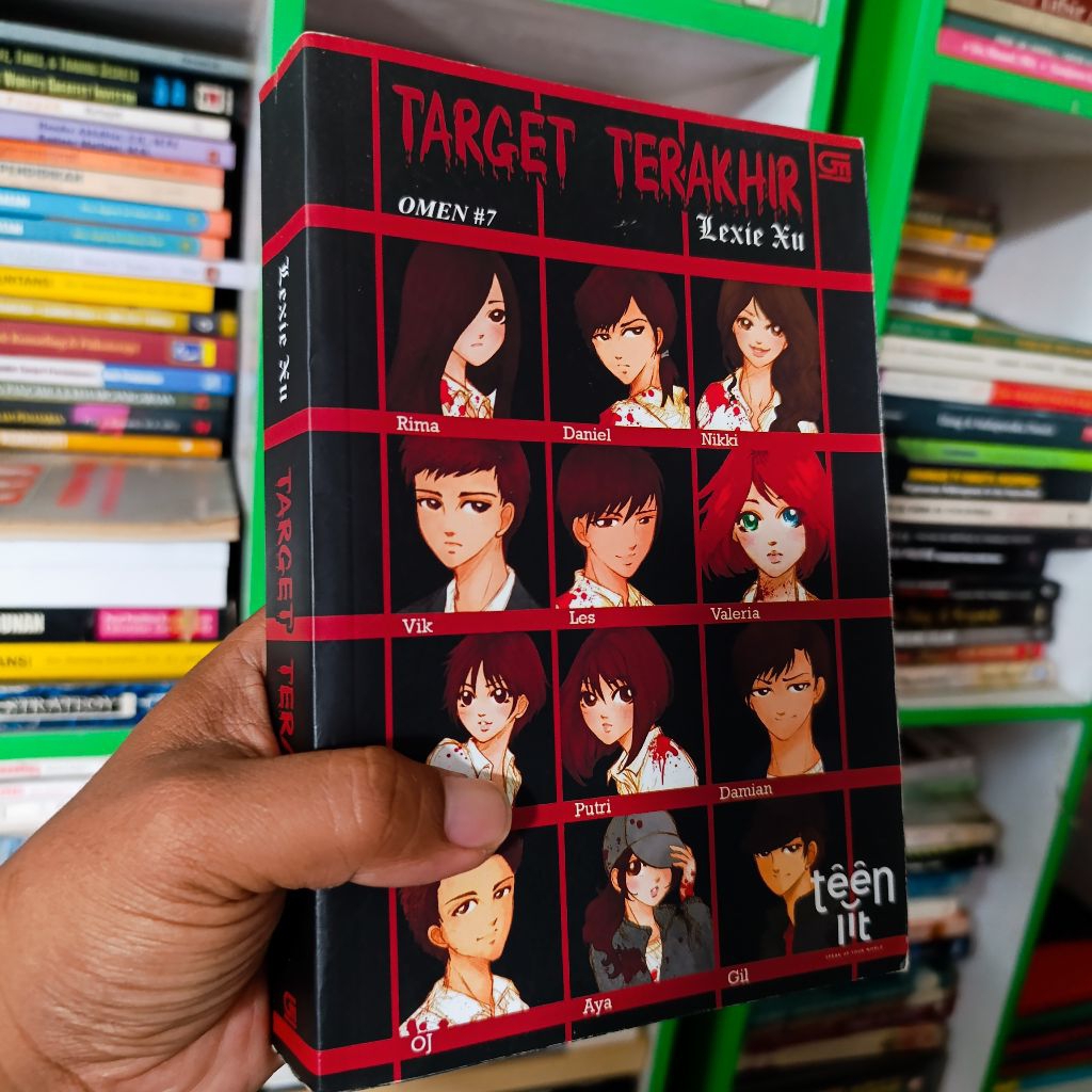 novel target terakhir omen 7 lexie xu original