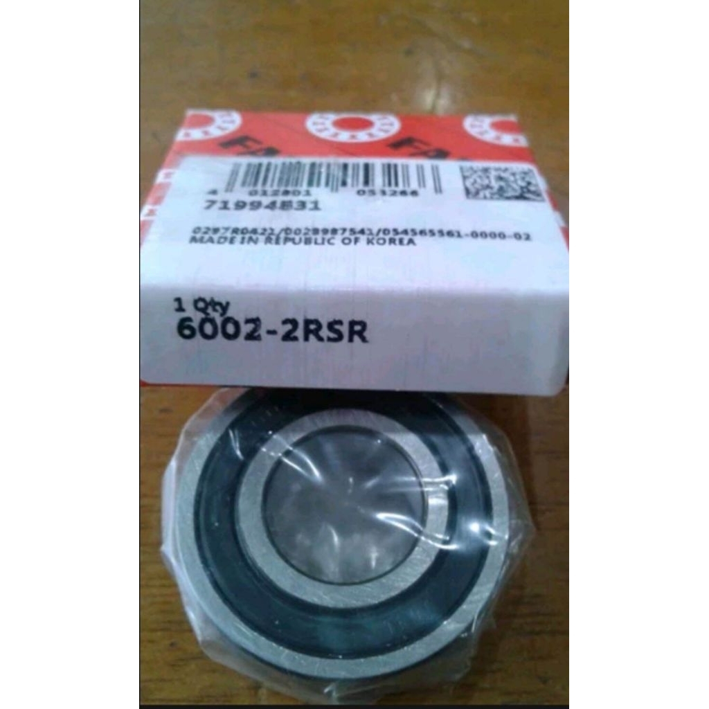 LAHER BEARING 6002 2RSR FAG