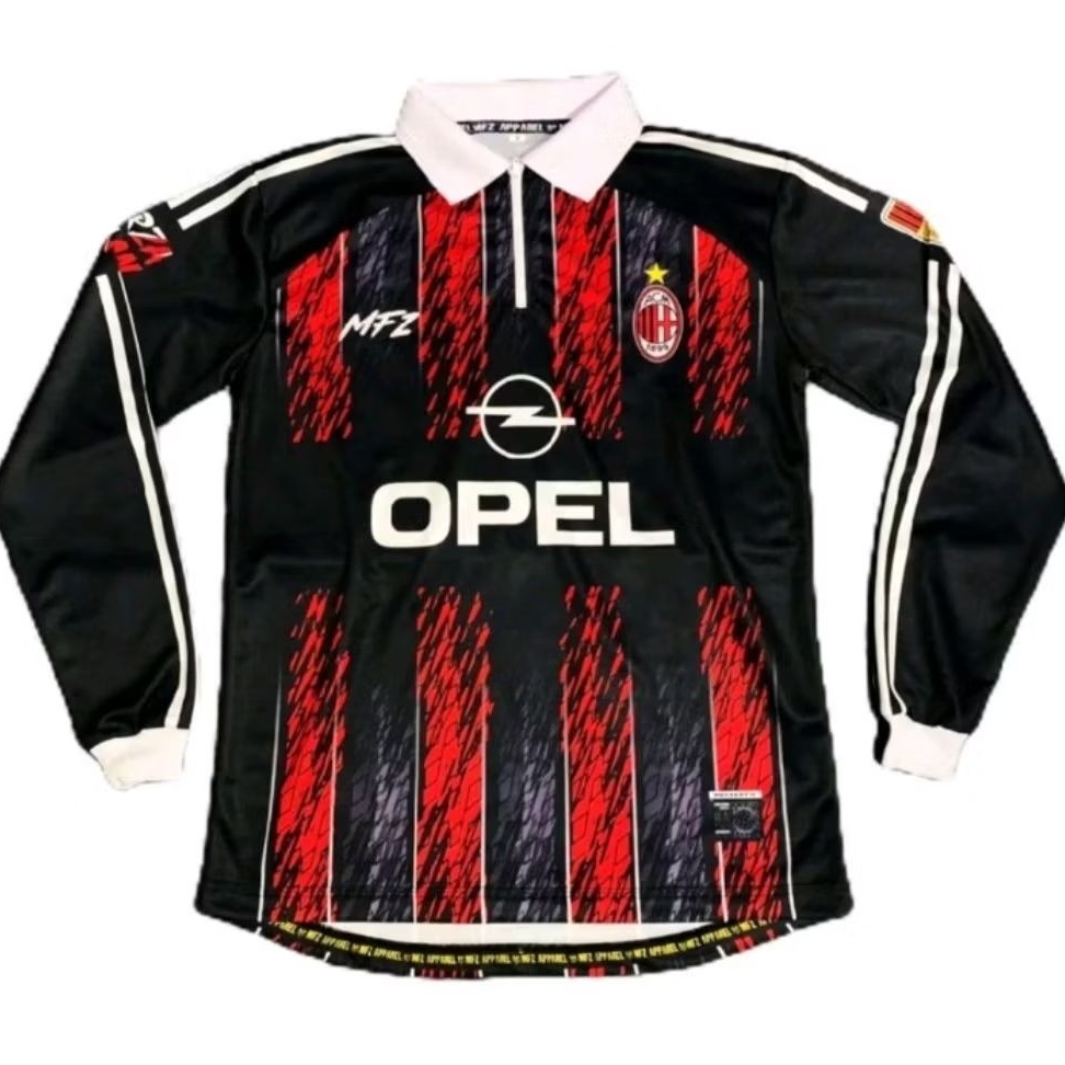 JERSEY RETRO AC MILAN LONGSLEVE