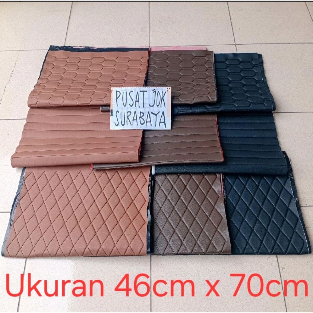 PJS - Cover kulit sarung jok VESPA JAPSTYLE RETRO CB GL W175 XSR super timbul clasic modifikasi - sa