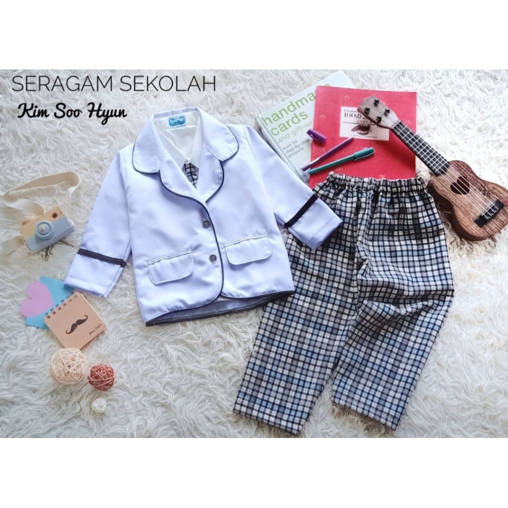 SERAGAM SEKOLAH ANAK/SERAGAM KOREA ANAK/SERAGAM ANAK MURAH