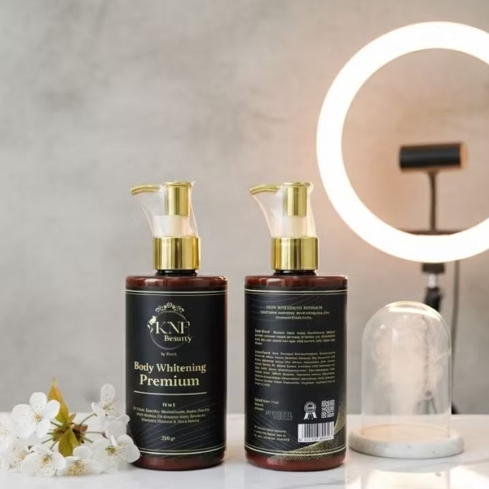 KNF Bodycare Sultan 10in1 Whitening Lotion – Handbody Pemutih Aman BPOM & Halal
