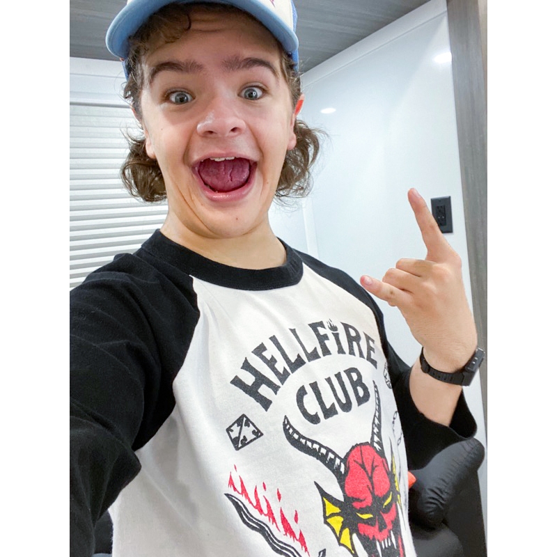 Hellfire Club Raglan 3/4 Sleeve T-shirt