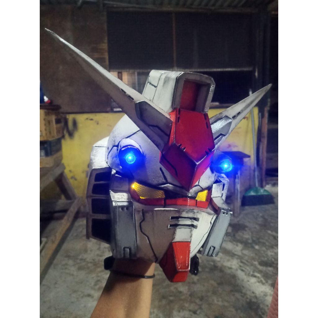 helm cosplay gundam rx78