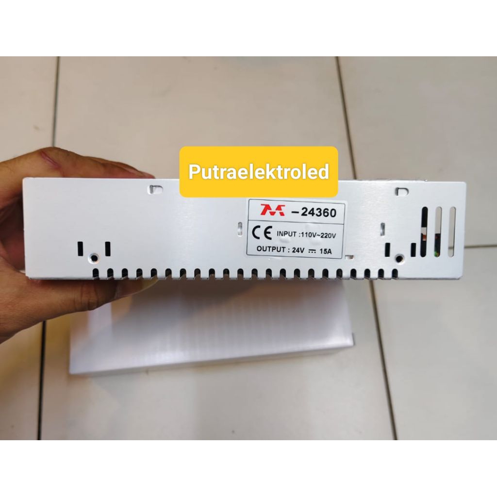 Power Supply 24 Volt 15A M-24360