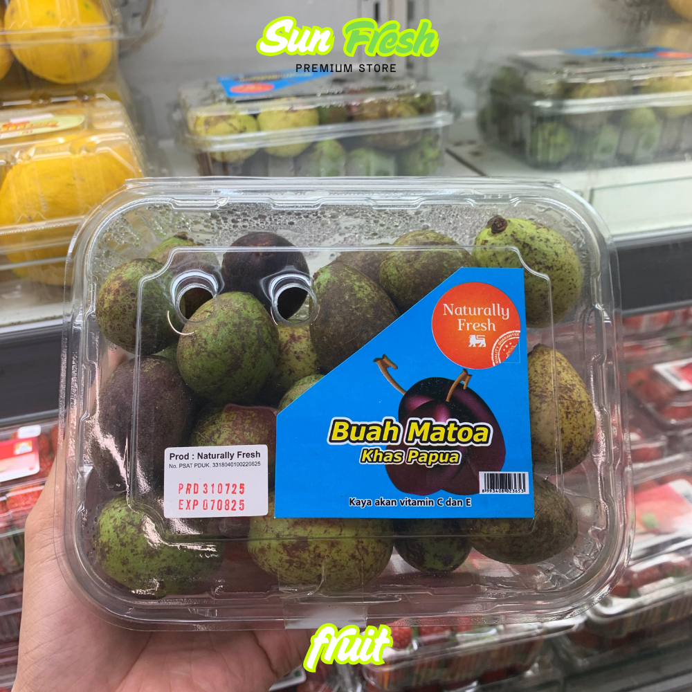 buah matoa khas papua segar